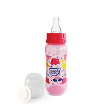 Deals, Discounts & Offers on Baby Care - Buddsbuddy Elegant 3 in 1 Bottle (Feeding Bottle+Sipper+Cereal Feeder)125 ml (Pink)