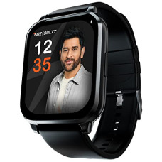 Deals, Discounts & Offers on Electronics - Fire-Boltt Ninja 3 Smartwatch Full Touch 1.69 & 60 Sports Modes with IP68, Sp02 Tracking, Over 100 Cloud based watch faces (Black)