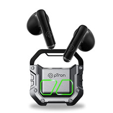 Deals, Discounts & Offers on Headphones - PTron Bassbuds Xtreme Truly Wireless in Ear Earbuds with mic, 32Hrs Playtime, Bluetooth Headphones 5.3, 13mm Driver, Stereo Calls TWS Earbuds, Deep Bass, IPX4 & Type-C Fast Charging (Grey/Black)