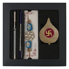 Deals, Discounts & Offers on Stationery - Parker Raksha Bandhan Giftset Vector Special Edition Roller Ball Pen With Rakhi