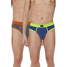 Deals, Discounts & Offers on Men - Peter England Men's 58% Cotton, 37% Polyester and 5% Spandex Classic Regular Fit Briefs