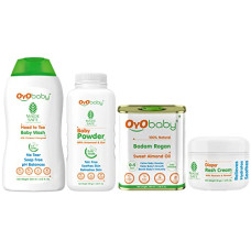 Deals, Discounts & Offers on Baby Care - OYO BABY Kit Combo Offers 4 Skin and Hair Care Baby Products