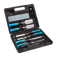 Deals, Discounts & Offers on Hand Tools - AmazonBasics 8-Piece Wood Carving Chisel Set