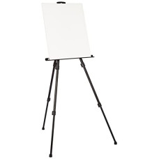 Deals, Discounts & Offers on Stationery - Amazon Brand - Solimo Artist Painting Sketching Easel with Carry Case and 4 Size Stetched Canvases Board Stretched Canvases - 20cmx30cm, 30cmx40cm, 40cmx50cm, 50cmx60cm