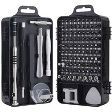 Deals, Discounts & Offers on Screwdriver Sets  - TEC TAVAKKAL Latest PC Repair Screwdriver Set, 110 in 1 Professional Precision Screwdriver Set, Multi-Function Magnetic Repair Computer Tool Kit For Mobiles/Tablets/Glasses/Laptop/PC Gray
