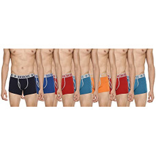 Deals, Discounts & Offers on Men - Dollar Bigboss Men's Assorted J-Class Machino Trunk (Pack of 7) (Color & Prints May Vary)