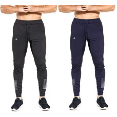 Deals, Discounts & Offers on Men - AVOLT Dry Fit Track Pants Combo For Mens
