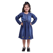 Deals, Discounts & Offers on Baby Care - BownBee Full Sleeve Denim Dress