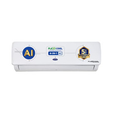 Deals, Discounts & Offers on Air Conditioners - [For SBI Credit Card EMI] Carrier 1 Ton 3 Star AI Flexicool Inverter Split AC (Copper, Convertible 4-in-1 Cooling,Dual Filtration with HD & PM 2.5 Filter, Auto Cleanser, 2023 Model,ESTER Exi - CAI12ER3R33F0,White)