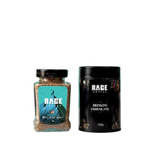 Deals, Discounts & Offers on  - Rage Coffee Combo - Instant Coffee And Drinking Chocolate Powder Mix | 50 gms & 100 gms | Irish Hazelnut Flavoured Coffee | Made In India