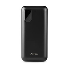 Deals, Discounts & Offers on Power Banks - URBN 27000 mAh Lithium_Polymer 20W Fast Charging Power Bank with Type C PD (Input& Output) and QC 3.0 Dual USB Output with Free Type C Cable (Black)