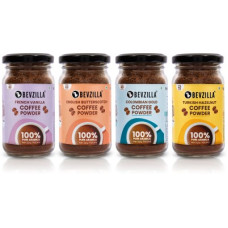 Deals and Offers on Food and Health - Bevzilla 75 Grams X 4 Flavoured Instant Coffee Powder |Strong Coffee Instant Coffee(4 x 75 g, Assorted Flavoured) Deals, Discounts & Offers on Food and Health - Bevzilla 75 Grams X 4 Flavoured Instant Coffee Powder |Strong Coffee Instant Coffee(4 x 75 g, Assorted Flavoured)