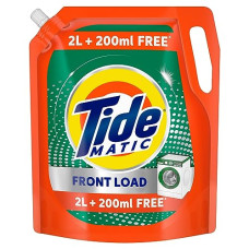 Deals and Offers on - Tide Matic Liquid Detergent 2L + 200 ml FREE Front Load Washing Machine Deals, Discounts & Offers on - Tide Matic Liquid Detergent 2L + 200 ml FREE Front Load Washing Machine