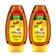 Deals and Offers on - Dabur Honey - 700g (Buy 1 Get 1 Free), Squeezy Pack | 100% Pure | World's No.1 Honey Brand with No Sugar Adulteration Deals, Discounts & Offers on - Dabur Honey - 700g (Buy 1 Get 1 Free), Squeezy Pack | 100% Pure | World's No.1 Honey Brand with No Sugar Adulteration