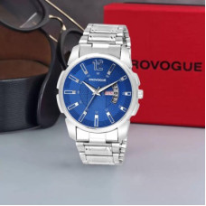 Deals, Discounts & Offers on Watches & Handbag - PROVOGUEAnalog Watch with Day and Date Display Analog Watch - For Men SK-PG-4029-BLU-SLVR Basic Analog Watch