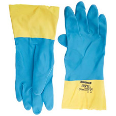 Deals, Discounts & Offers on Home Improvement - Honeywell 950-10 Powercoat Mix-Color Industrial Cleaning Gloves,Size 10 (Muliticolor, Pack of 5)