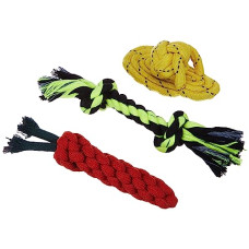 Deals, Discounts & Offers on Toys & Games - AmazonBasics Durable Rope Chewing Toys