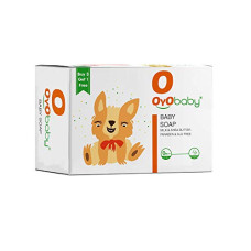 Deals, Discounts & Offers on Baby Care - OYO BABY Moisturizing Baby Soap, New Born Bathing Bar (75g, Buy 3 Get 1 Free)