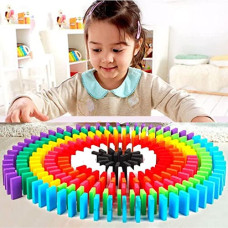 Deals, Discounts & Offers on Toys & Games - Toy Imagine 120 pcs Colorful Wooden Domino Block Set Toy