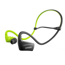 Deals, Discounts & Offers on Mobile Accessories - Anker Sport NB1 UN AK-A32600M1 Bluetooth in Ear Earphones (Black-Green)