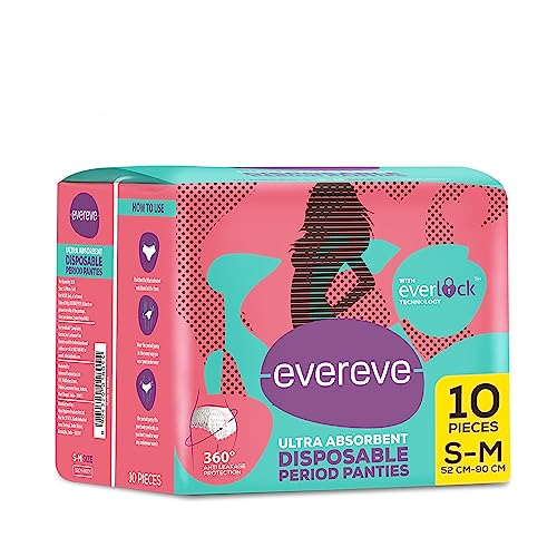 EverEve Ultra Absorbent, Heavy Flow Disposable Period Panties Health &  Personal Care - Deals, Offers, Discounts, Coupons Online 