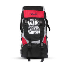 Deals, Discounts & Offers on Backpacks - Trunkit Adventure Series Water Resistance Trekking Hiking Travel Bag with Shoe Compartment Rucksack - 55 L