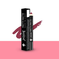 Deals, Discounts & Offers on Beauty Care - Jaquline USA Matty Matte Lip Crayon| 2.8g Bold Babe 4| Long lasting | Highly pigmented | Intense color payoff | High matte finish | Smooth application