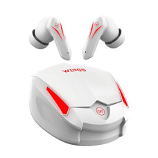 Deals, Discounts & Offers on Headphones - Wings Phantom 550, Gaming TWS Earbuds, with 45 Hours Playtime, Bluetooth 5.3, Environmental Noise Cancellation, Touch Controls Headphones