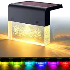Deals, Discounts & Offers on Outdoor Living  - EVRUM Plastic Solar Light Outdoor Panel Led Light Decoration Waterproof Lights For Deck, Patio, Railing Step Light (Pack of 1)