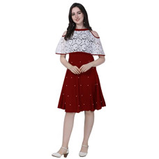 Deals, Discounts & Offers on Women - Sheetal Associates Women's A-Line Knee Length Casual Dress