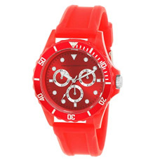 Deals, Discounts & Offers on Men - French Connection Analog Red Dial Men's Watch-FC177R