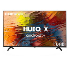 Deals, Discounts & Offers on Entertainment - [For HDFC Card EMI] Compaq 127 cm (50 inch) Ultra HD (4K) LED Smart Android TV with 2GB RAM,Dolby Audio,Bezel-less Screen,WCG+(CQV50AX1UD)