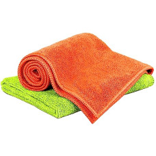 Deals, Discounts & Offers on Accessories - Tukzer Gizga Microfiber Cloth - 2 pcs 25X25 cms 280 GSM Cleaning Kit Cloth