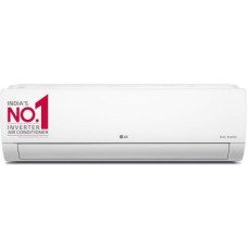 Deals, Discounts & Offers on Air Conditioners - LG Super Convertible 5-in-1 Cooling 1 Ton 3 Star Split Dual Inverter HD Filter with Anti-Virus Protection AC - White(PS-Q12BNXE1, Copper Condenser)