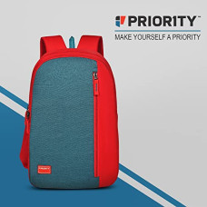 Deals, Discounts & Offers on Backpacks - Priority Fancy 001 32 Litres Red Polyester Stylish College Bag | Casual Backpack Unisex Bag for College Office Suitable
