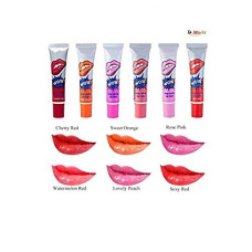 Deals and Offers on Beauty Care - Aaina Women Romantic Bear Peel Off Combo Set Lipstick, Glossy Finish, (Pack Of 6) - Multicolor Deals, Discounts & Offers on Beauty Care - Aaina Women Romantic Bear Peel Off Combo Set Lipstick, Glossy Finish, (Pack Of 6) - Multicolor