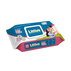 Deals, Discounts & Offers on Baby Care - Little's Soft Cleansing Baby Wipes Lid Pack (80 Wipes)