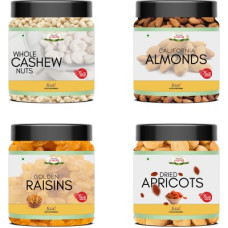 Deals, Discounts & Offers on Food and Health - Nature Aahar dry fruit combo festival gift hamper cashew| almond| raisin |apricot(1kg) Assorted Nuts(1 kg)