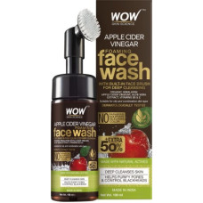 Deals, Discounts & Offers on  - WOW SKIN SCIENCE Apple Cider Vinegar Foaming - No Parabens, Sulphate Face Wash(150 ml)