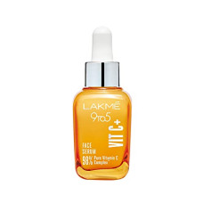 Deals and Offers on Beauty Care - LAKM 9 To 5 Vitamin C+ Face Serum For Glowing Skin With 98% Pure Vitamin C Complex, 30ml Lightweight & Non Greasy Face Serum, Improves Skin Texture & Glow Deals, Discounts & Offers on Beauty Care - LAKM 9 To 5 Vitamin C+ Face Serum For Glowing Skin With 98% Pure Vitamin C Complex, 30ml Lightweight & Non Greasy Face Serum, Improves Skin Texture & Glow