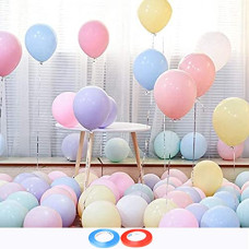 Deals and Offers on - AMFIN (Pack of 50) Pastel color balloons , pastel colour balloons for birthday decoration , pastel balloon Deals, Discounts & Offers on - AMFIN (Pack of 50) Pastel color balloons , pastel colour balloons for birthday decoration , pastel balloon