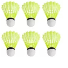 Deals and Offers on - Spanco Badminton Shuttlecocks, Badminton Shuttlecock Pack of 6, Stable and Sturdy High Speed Badminton Shuttles, Training Shuttlecock Deals, Discounts & Offers on - Spanco Badminton Shuttlecocks, Badminton Shuttlecock Pack of 6, Stable and Sturdy High Speed Badminton Shuttles, Training Shuttlecock