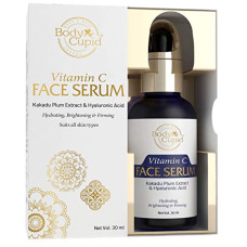 Deals and Offers on Beauty Care - Body Cupid Vitamin C Face Serum with Hyaluronic acid - Hydrates, Brightens & Firms up Skin - 30mL Deals, Discounts & Offers on Beauty Care - Body Cupid Vitamin C Face Serum with Hyaluronic acid - Hydrates, Brightens & Firms up Skin - 30mL