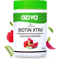 Deals and Offers on - OZiva Plant Based Biotin Xtra with Keratin Builder For Hair Repair & Regeneration(60 Capsules) Deals, Discounts & Offers on - OZiva Plant Based Biotin Xtra with Keratin Builder For Hair Repair & Regeneration(60 Capsules)