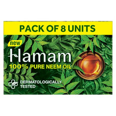 Deals and Offers on - Hamam Neem Tulsi & Aloe Vera Bathing Soap For Body 150 G (Combo Pack Of 8) Purifying Soap Bar With Pure Neem Oil And Best Of Natural Ingredients Deals, Discounts & Offers on - Hamam Neem Tulsi & Aloe Vera Bathing Soap For Body 150 G (Combo Pack Of 8) Purifying Soap Bar With Pure Neem Oil And Best Of Natural Ingredients