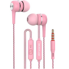 Deals, Discounts & Offers on  - Microflash S7-Deep Bass, Clear Hi-Fi Sound, Headphones Wired Headset(Pink, In the Ear)