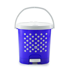 Deals and Offers on - Cello Fusion Plastic Pedal Dustbin, Big, Purple Deals, Discounts & Offers on - Cello Fusion Plastic Pedal Dustbin, Big, Purple