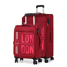 Deals, Discounts & Offers on  - V Lite - Moscow Combo Set of 2 (Small + Medium) Softside Trolley Bag, Cabin 20
