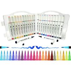 Deals and Offers on - Amitasha Colored Markers Tip Brush Pens, Fine Tip Markers Art Pens Deals, Discounts & Offers on - Amitasha Colored Markers Tip Brush Pens, Fine Tip Markers Art Pens