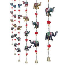 Deals, Discounts & Offers on  - eCraftIndia Rajasthani Camel Ceramic Door Hanging (5 cm x 5 cm x 97 cm, Set of 2)
